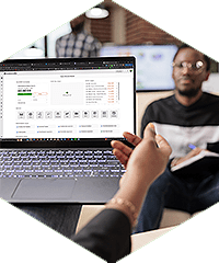 Centralized dashboard to manage tasks and access business tools.